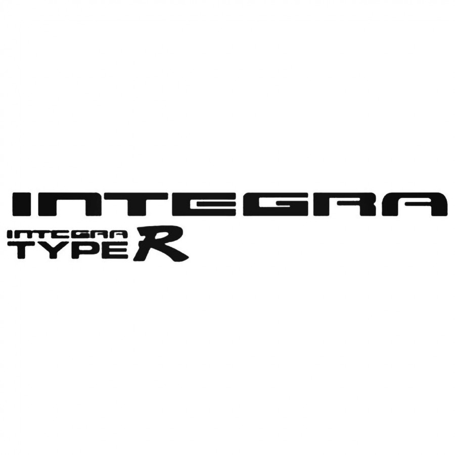 Buy Integra Aftermarket Decal Sticker Online