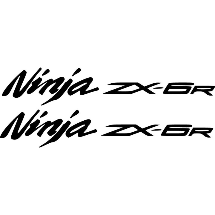 Kawasaki Zx 6r Ninja Die Cut Stickers Decals - DecalsHouse