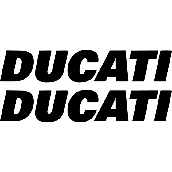 Ducati Logo Lettering Die...