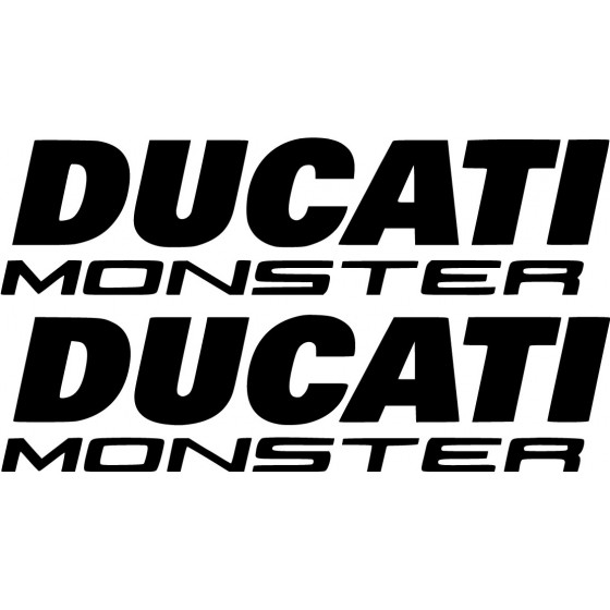Ducati Monster Die Cut...
