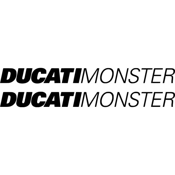 Ducati Monster Die Cut...