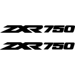 Kawasaki Zxr 750 Die Cut Style 2 Stickers Decals - DecalsHouse