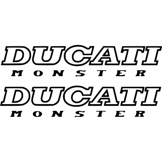 Ducati Monster Outline Die...
