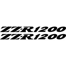 Kawasaki Zzr 1200 Die Cut Stickers Decals - DecalsHouse