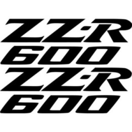 Kawasaki Zzr 600 Die Cut Style 2 Stickers Decals - DecalsHouse