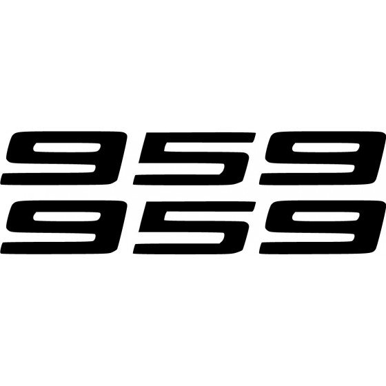 Ducati Panigale 959 Numbers...