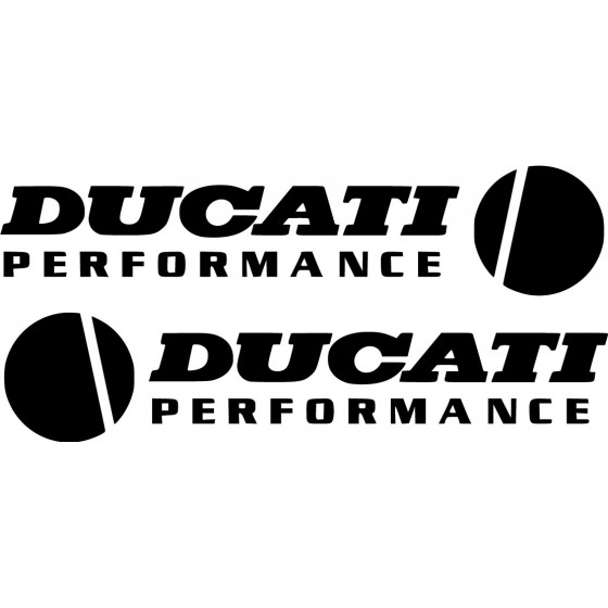 2x Ducati Performance Logo...