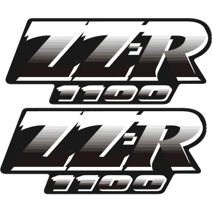 Kawasaki ZZR 1100 Stickers – ZZR1100 Sport Tourer Decals (2-Pack)