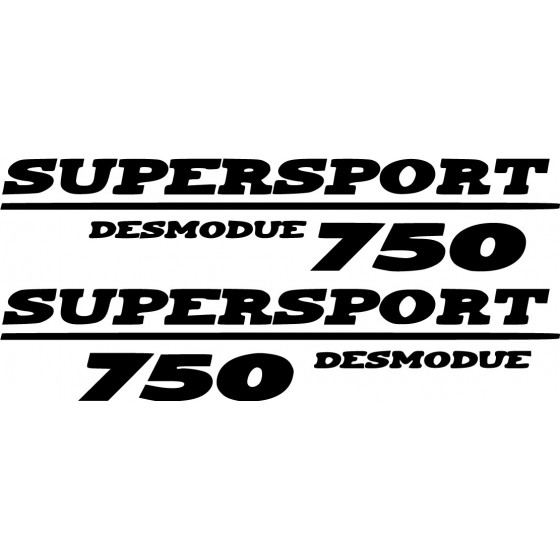 2x Ducati Supersport 750...