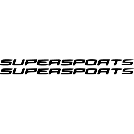 Ducati Supersports Die Cut...