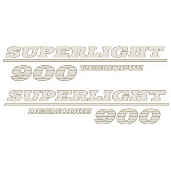 2x Ducati 900 Superlight...