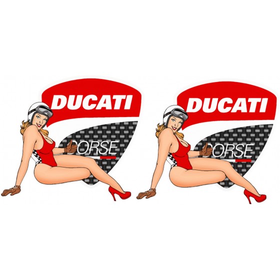 2x Ducati Cores Badge Pin...
