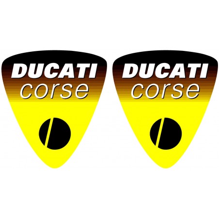 Ducati Corse Logo Badge Stickers Decals - DecalsHouse