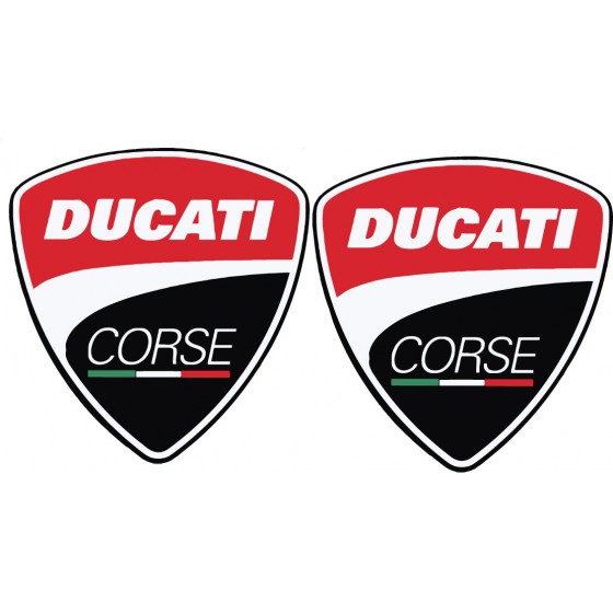 2x Ducati Corse Logo Style...