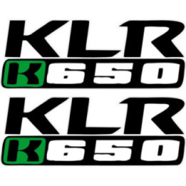 Kawasaki KLR 650 Stickers – Adventure Decals (2-Pack)