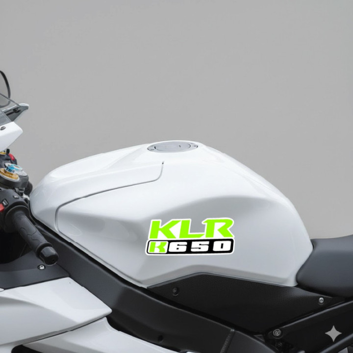 Kawasaki KLR 650 Dual Sport Stickers – Adventure Motorcycle Decals (2-Pack)