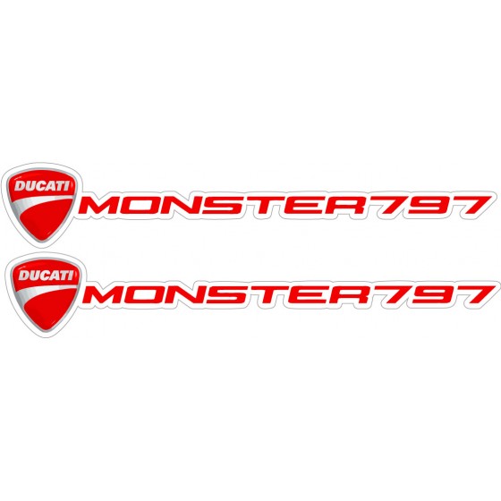 Ducati Monster 797 Stickers...