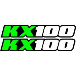 Kawasaki Kx 100 Stickers Decals - DecalsHouse