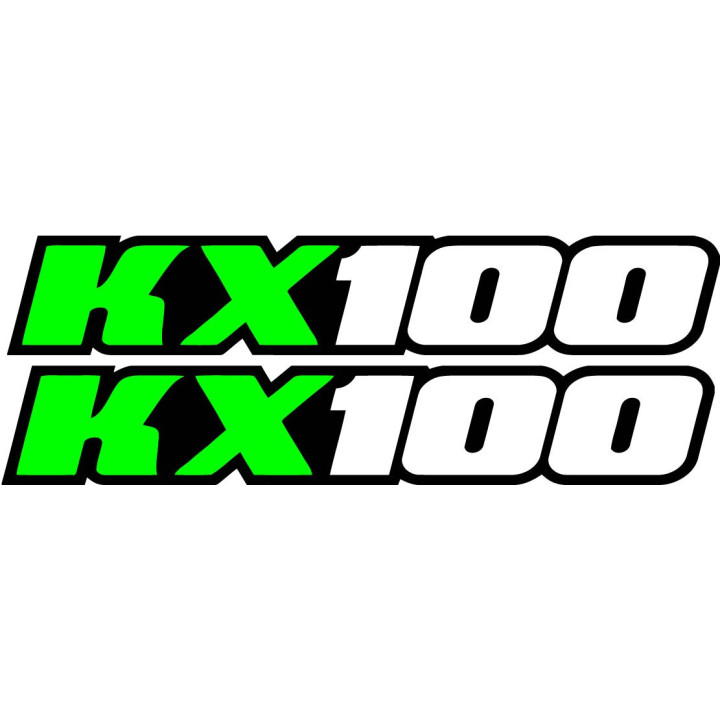Kawasaki Kx 100 Stickers Decals - DecalsHouse