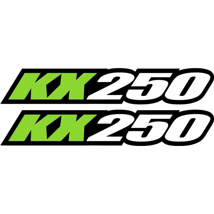 Kawasaki Kx 125 Style 2 Stickers Decals - DecalsHouse