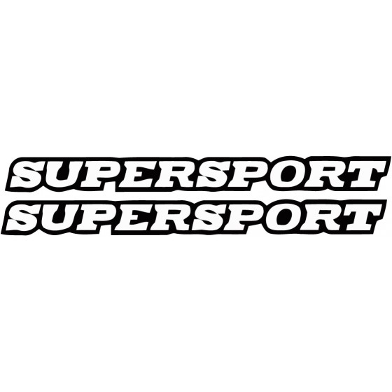 Ducati Supersport Stickers...