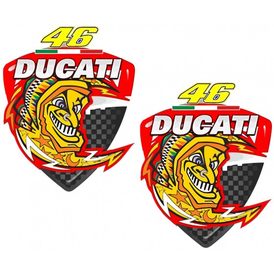 Ducati Vr Rossi 46 Badge...