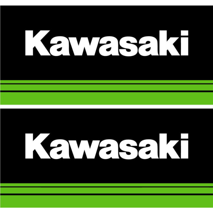 Kawasaki Logo Style 2 Stickers Decals - DecalsHouse