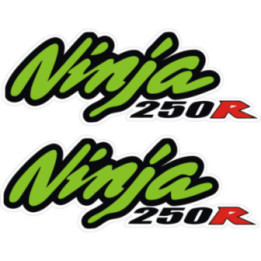 Kawasaki Ninja 250R Stickers – EX250 Supersport Decals (2-Pack)