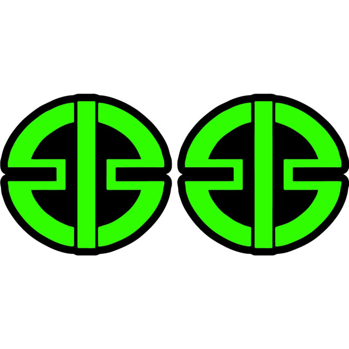 Kawasaki Ninja H2 Logo Style 2 Stickers Decals - DecalsHouse