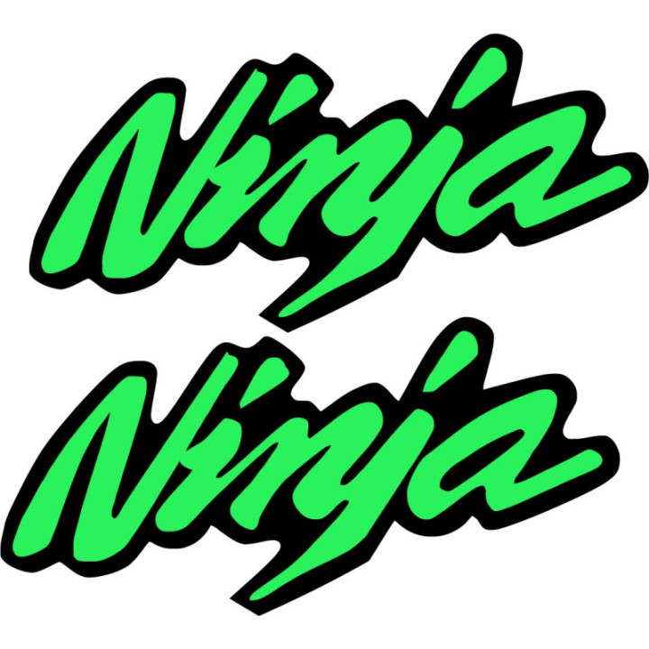 Kawasaki Ninja Stickers – ZX-6R ZX-10R Supersport Decals (2-Pack)