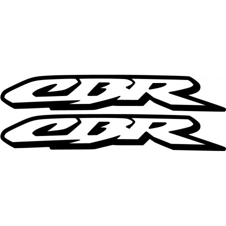 Honda Cbr Die Cut Outline Stickers Decals - DecalsHouse