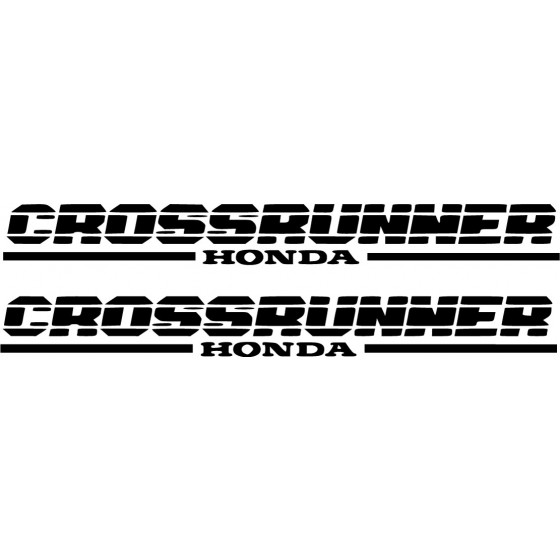 Honda Crossrunner Die Cut...
