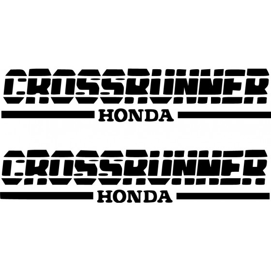 Honda Crossrunner Stickers...