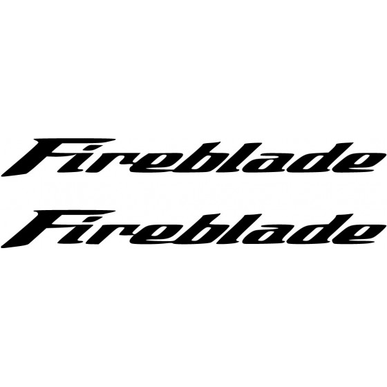 2x Honda Fireblade...