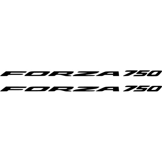 2x Honda Forza 750 Die Cut...
