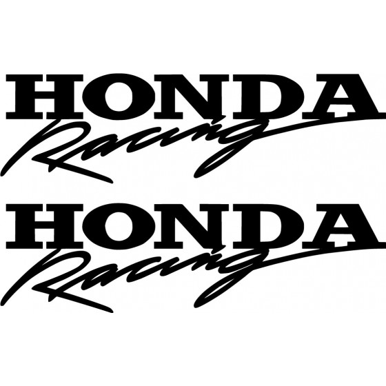 Honda Racing Die Cut...