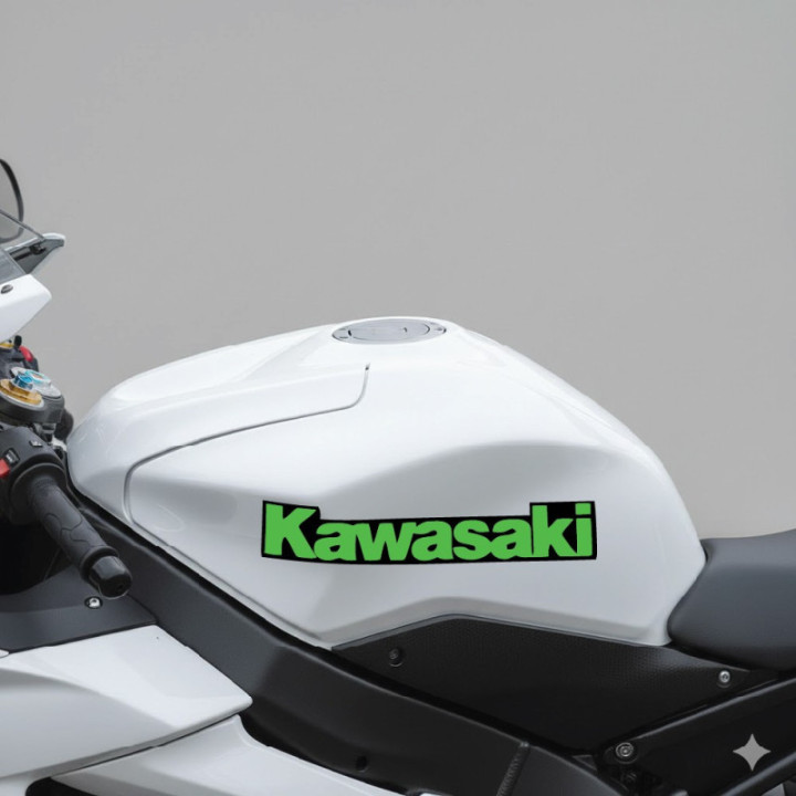 Kawasaki Z 1000 Green Style 2 1 Stickers Decals - DecalsHouse