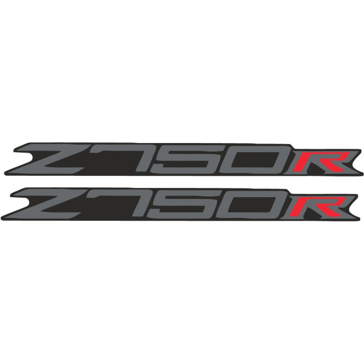 Kawasaki Z750R Stickers – Z750 Z800 Z900 Naked Bike Decals (2-Pack)