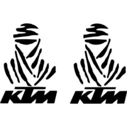 KTM Dakar Rally Stickers – Adventure Enduro Decals (2-Pack)