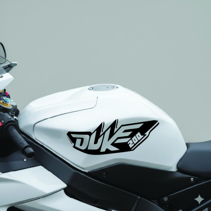 Ktm Duke 200 Die Cut Stickers Decals - DecalsHouse
