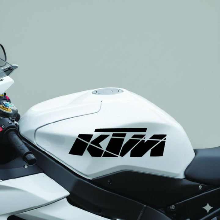 Ktm Logo Die Cut Style 2 Stickers Decals - DecalsHouse