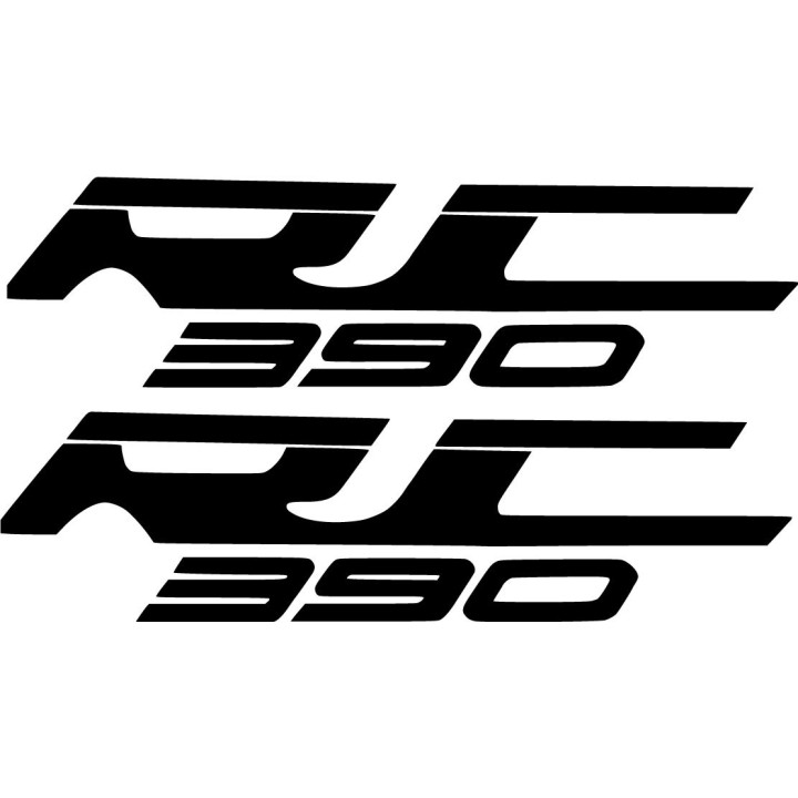 KTM RC 390 Stickers – Sportbike Fairing Performance Decals (2-Pack)