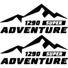 KTM 1290 Super Adventure Stickers – Adventure Motorcycle Decals (2-Pack)