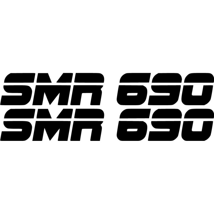 Ktm Supermoto 690 Die Cut Style 2 Stickers Decals - DecalsHouse
