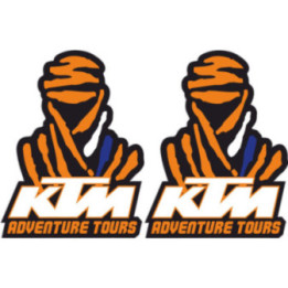 KTM Adventure Tours Dakar Stickers - 890 1290 Decals (2-Pack)