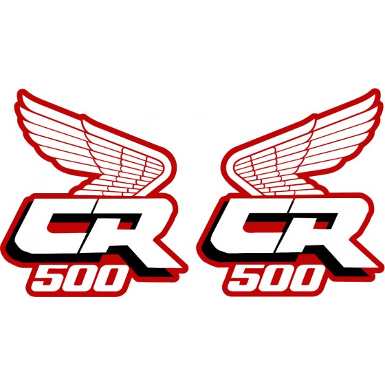 2x Honda Cr 500 Wings Style...