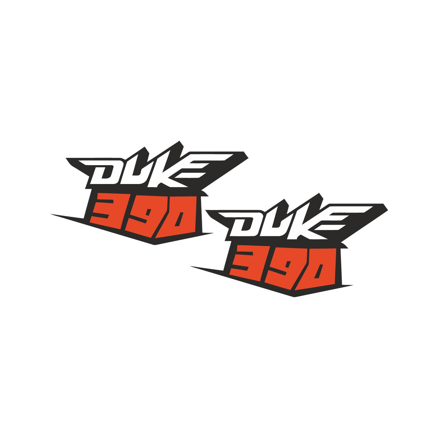 Ktm Duke 390 [Converted] Stickers Decals - DecalsHouse