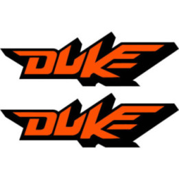 KTM Duke Stickers - 125 390 690 890 Naked Bike Decals (2-Pack)