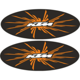 Ktm Logo Oval Style 3 Stickers Decals - DecalsHouse