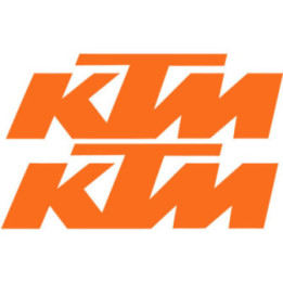 KTM Logo Style 2 Stickers – Duke Adventure RC Decals (2-Pack)